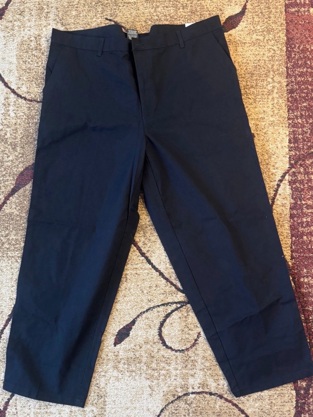 George Men 44x32 Black Dress Pants